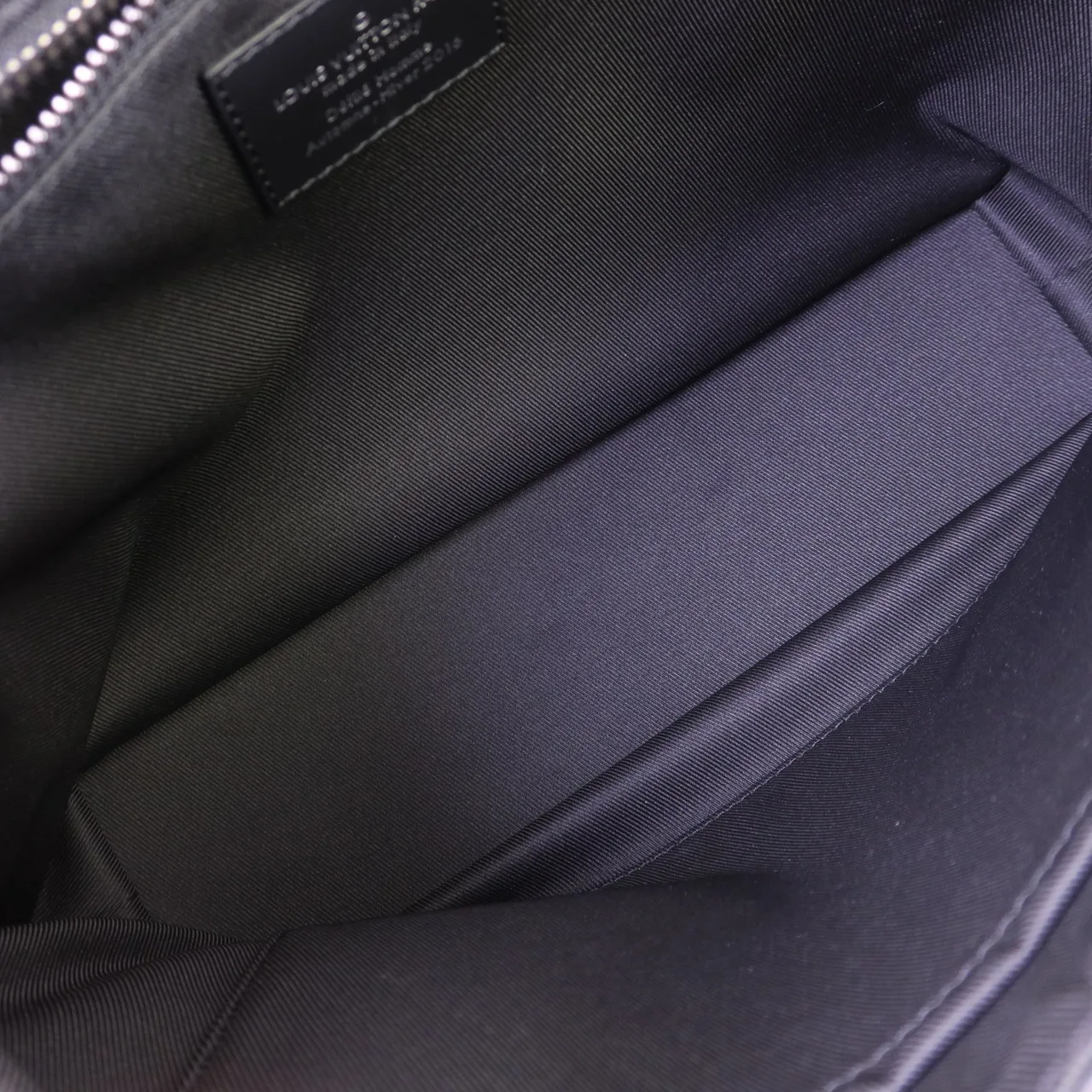 LOUIS VUITTON M40511 肩背包 塗層帆布 黑色 塗層帆布 中古品A - 縮圖 18