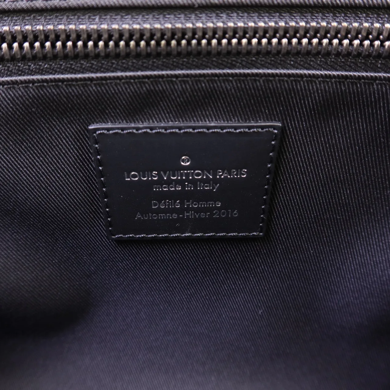 LOUIS VUITTON M40511 肩背包 塗層帆布 黑色 塗層帆布 中古品A - 縮圖 19