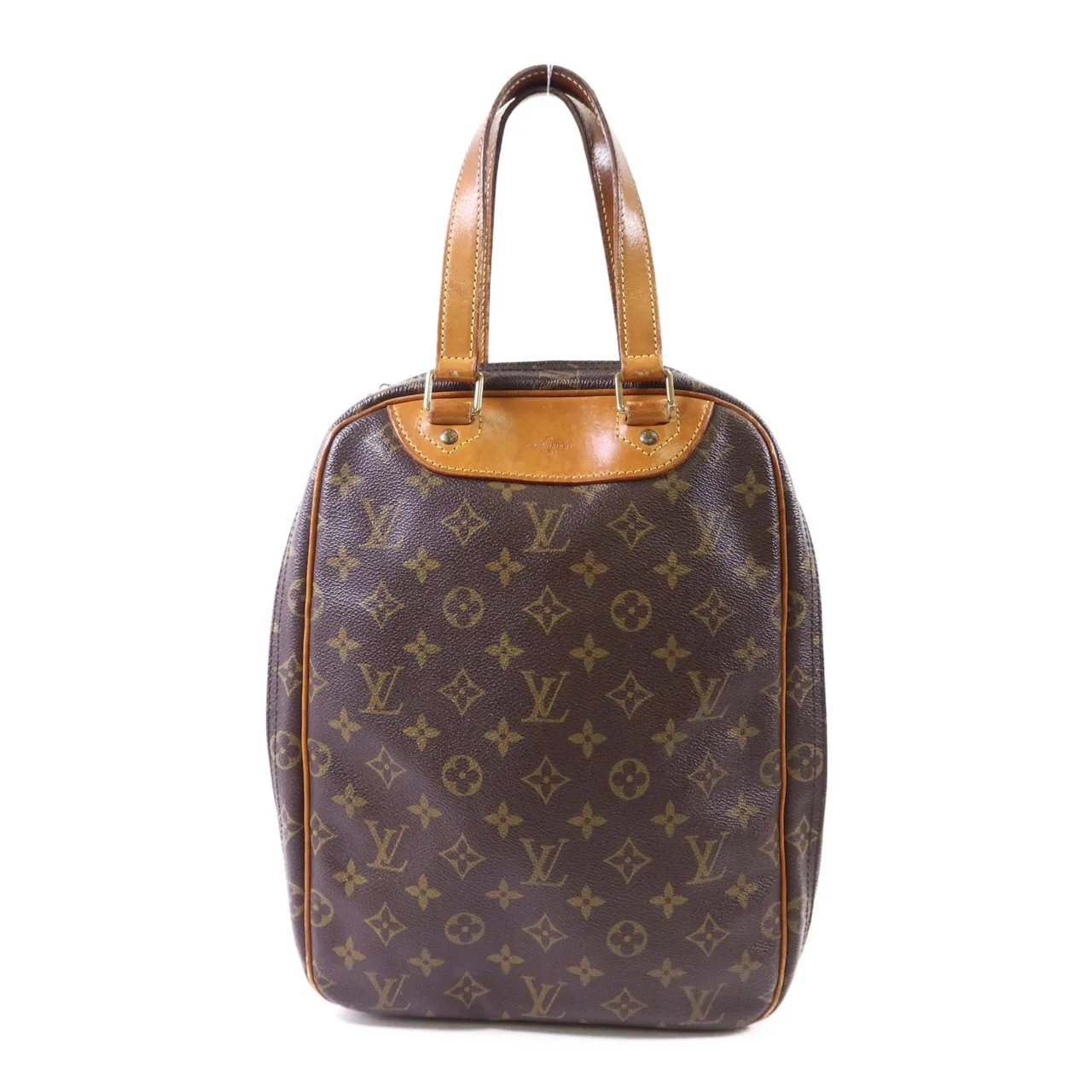 LOUIS VUITTON Excursion M41450 手提包 塗層帆布 棕色 / Brown