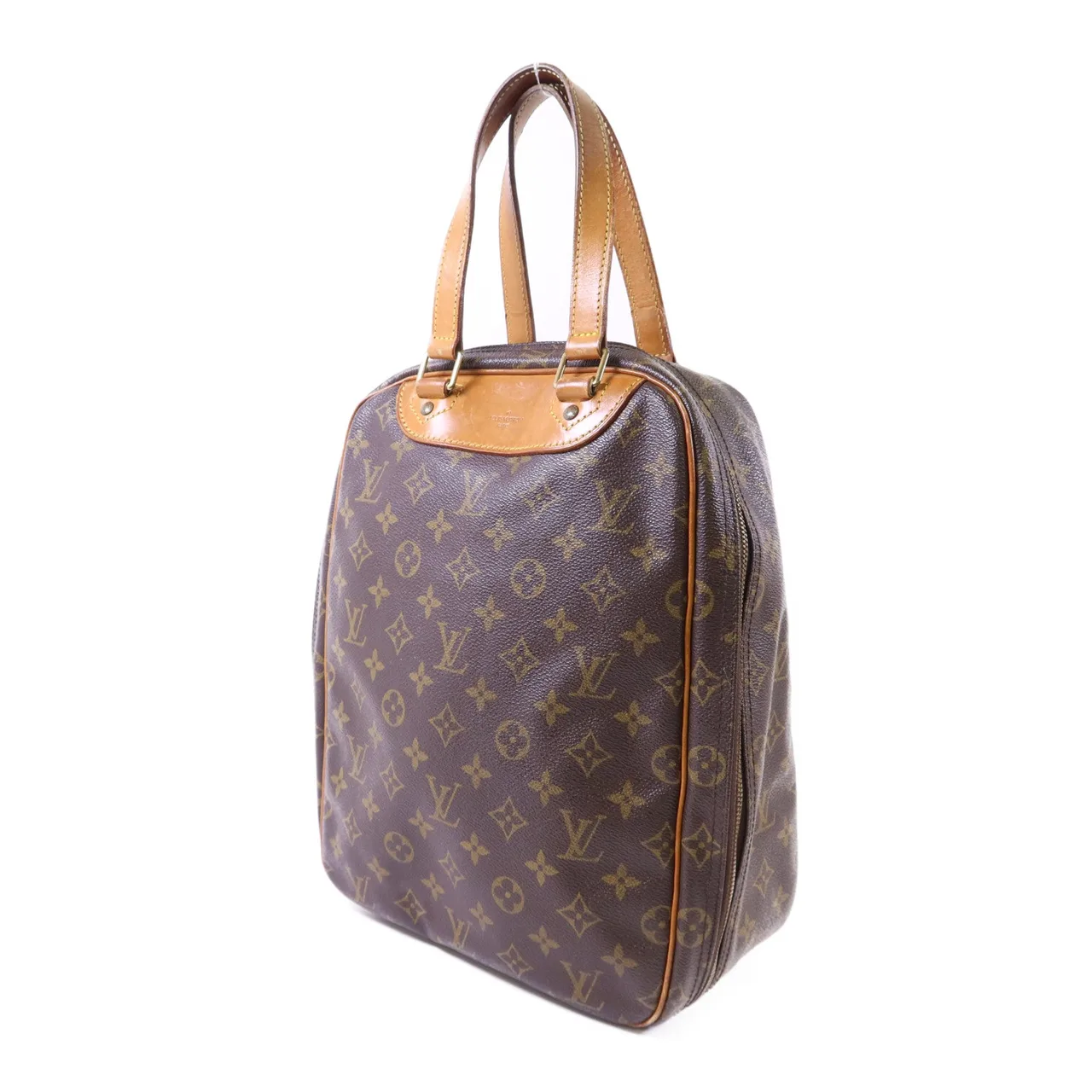 LOUIS VUITTON Excursion M41450 手提包 塗層帆布 棕色 / Brown 塗層帆布 中古品B - 縮圖 3