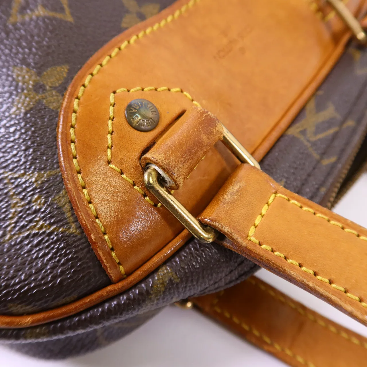 LOUIS VUITTON Excursion M41450 手提包 塗層帆布 棕色 / Brown 塗層帆布 中古品B - 縮圖 9