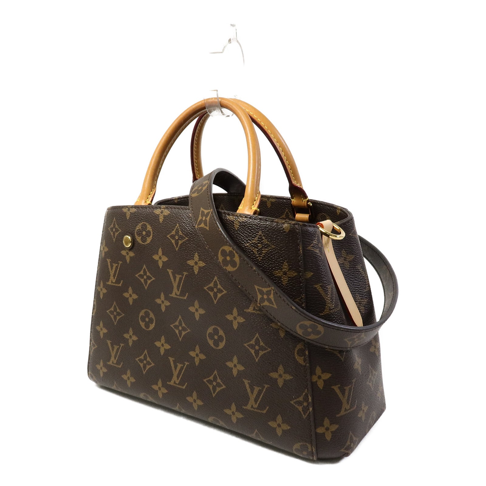 LOUIS VUITTON Montaigne M41055 2-Way Bag Coated Canvas 2