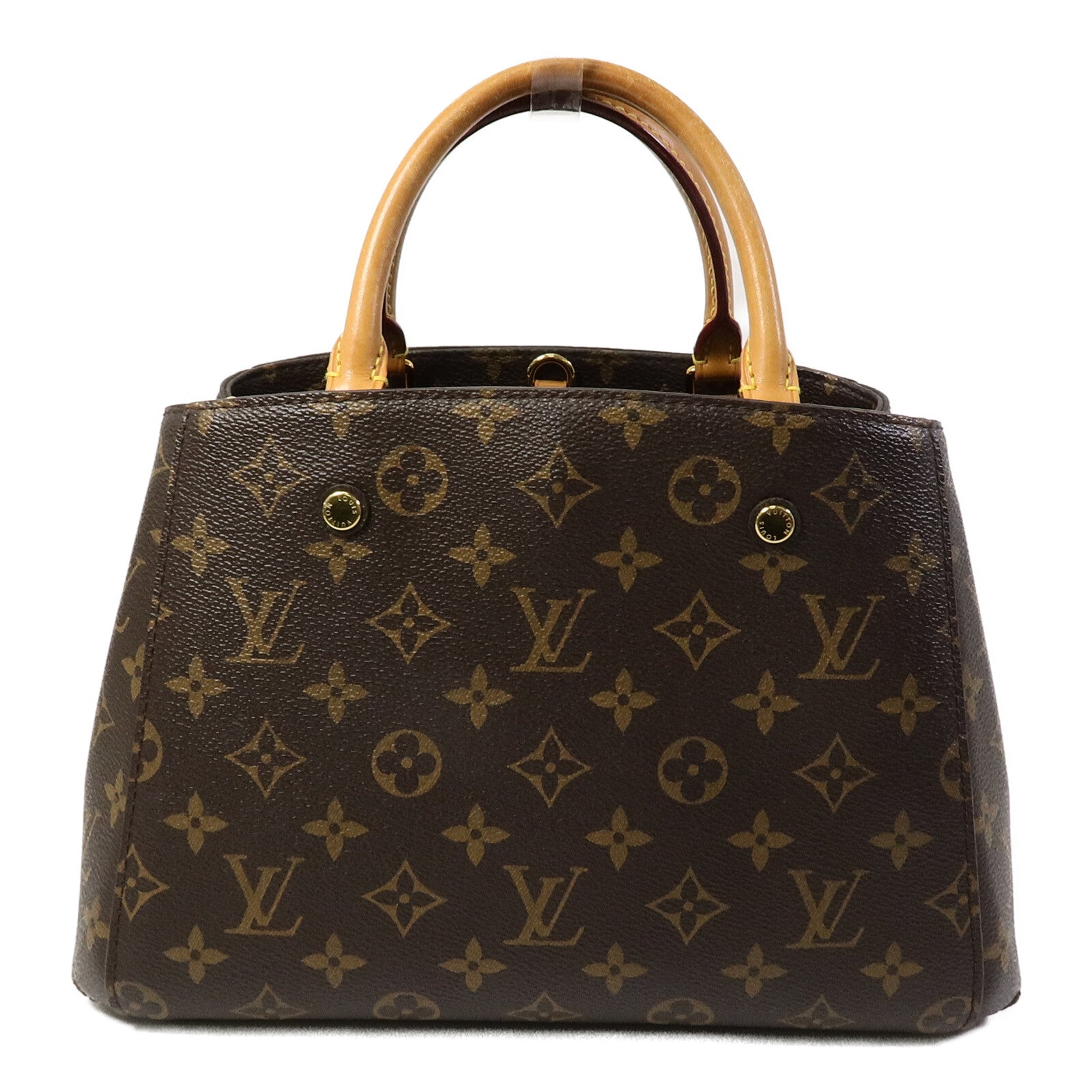 LOUIS VUITTON Montaigne M41055 2-Way Bag Coated Canvas 3