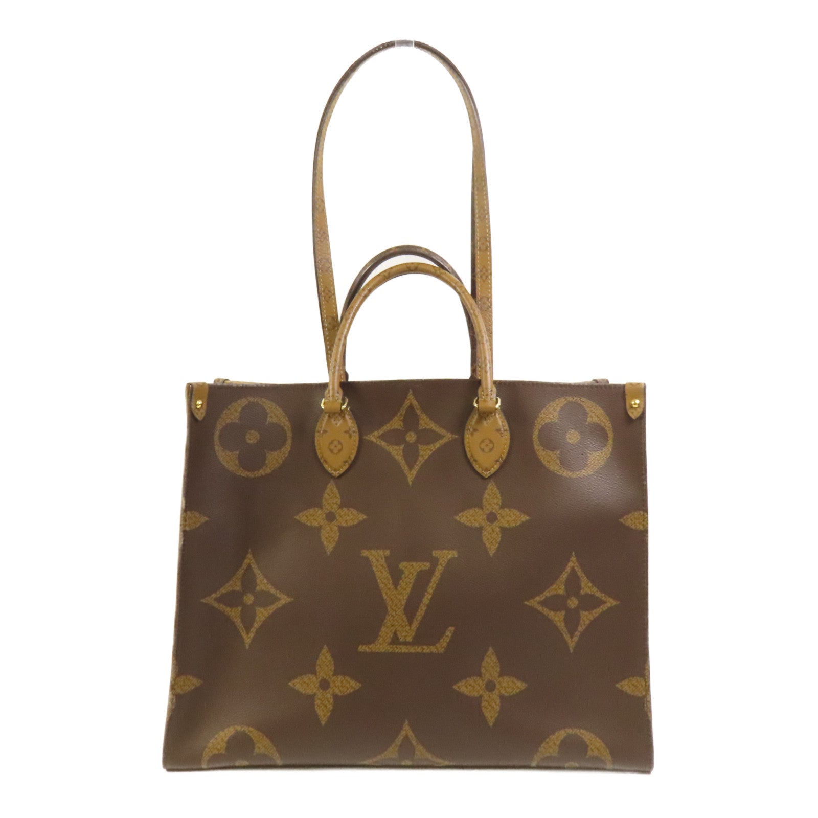LOUIS VUITTON OnTheGo M45320 2-Way Bag Coated Canvas