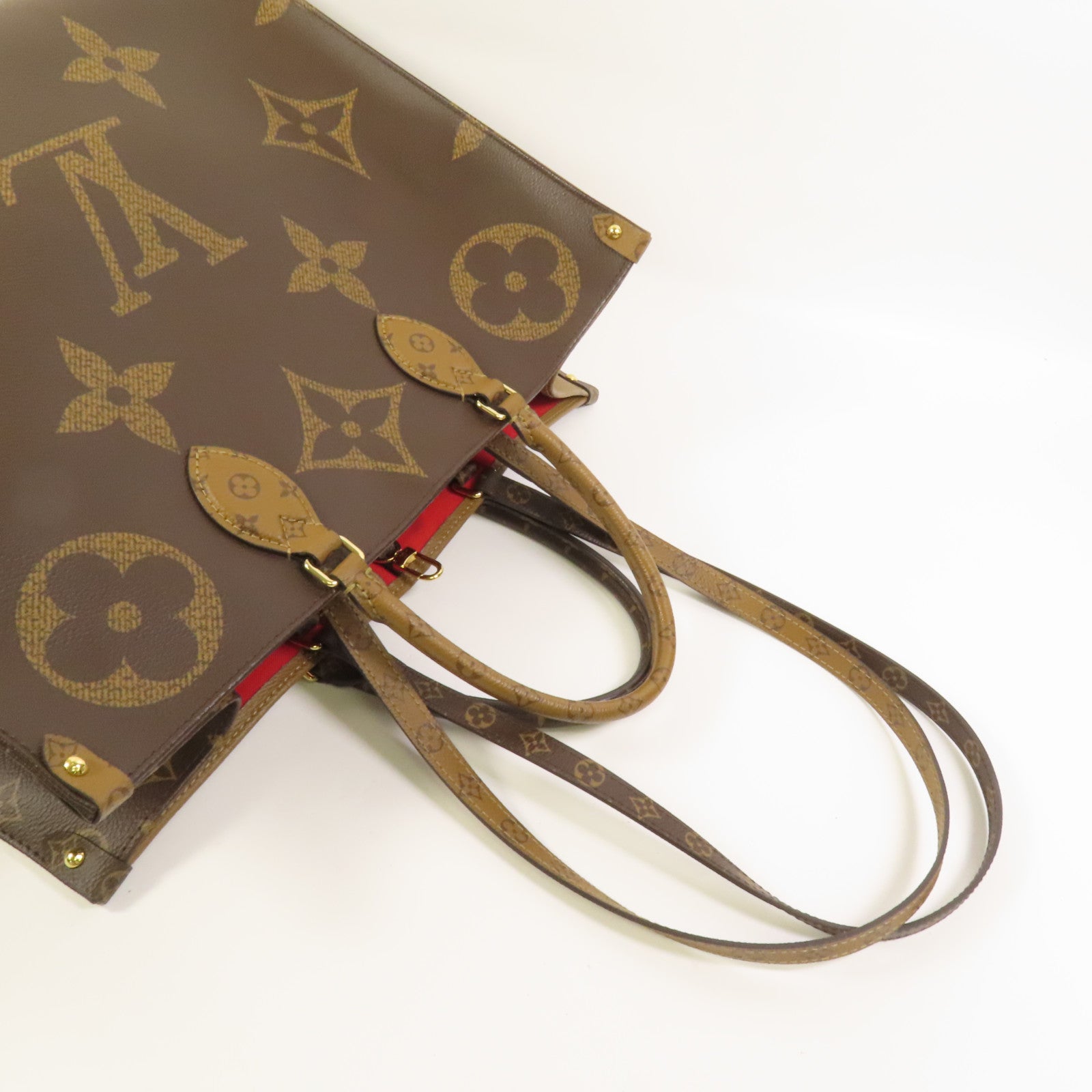 LOUIS VUITTON OnTheGo M45320 2-Way Bag Coated Canvas 5