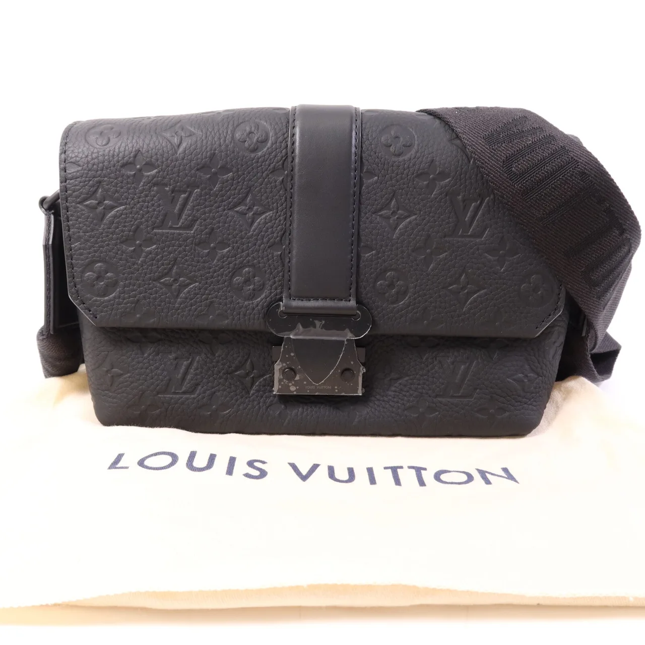 LOUIS VUITTON M23741 Shoulder Bag Calfskin 黑色 / Black Calfskin Rank A - Thumbnail 8
