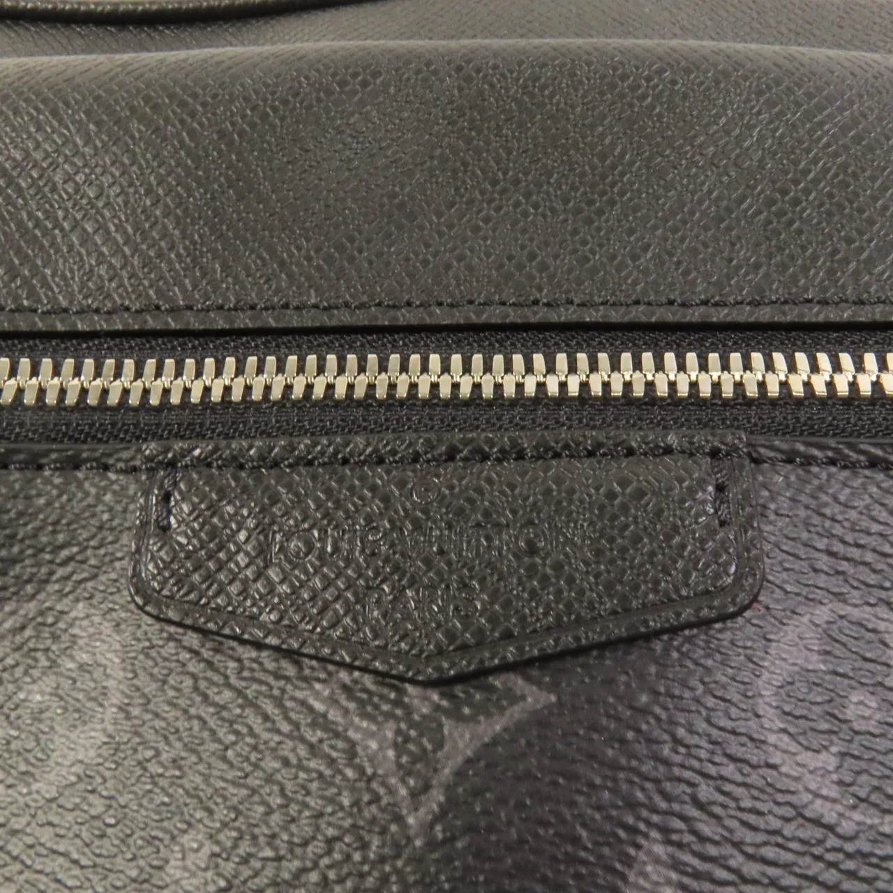 LOUIS VUITTON Outdoor Messenger M30233 Shoulder Bag Coated Canvas 黑色 / Black Coated Canvas Rank A - Thumbnail 7