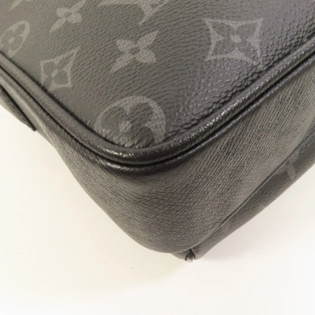 LOUIS VUITTON Outdoor Messenger M30233 Shoulder Bag Coated Canvas 黑色 / Black Coated Canvas Rank A - Thumbnail 14