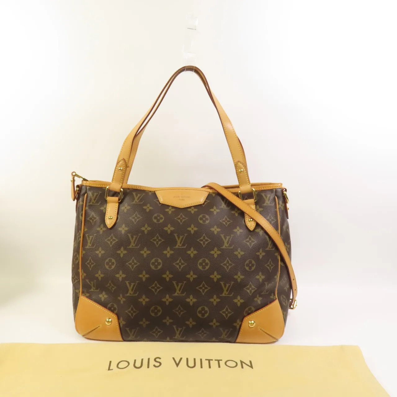 LOUIS VUITTON Estrela M41232 2-Way Bag Coated Canvas 棕色 Coated Canvas Rank B - Thumbnail 12