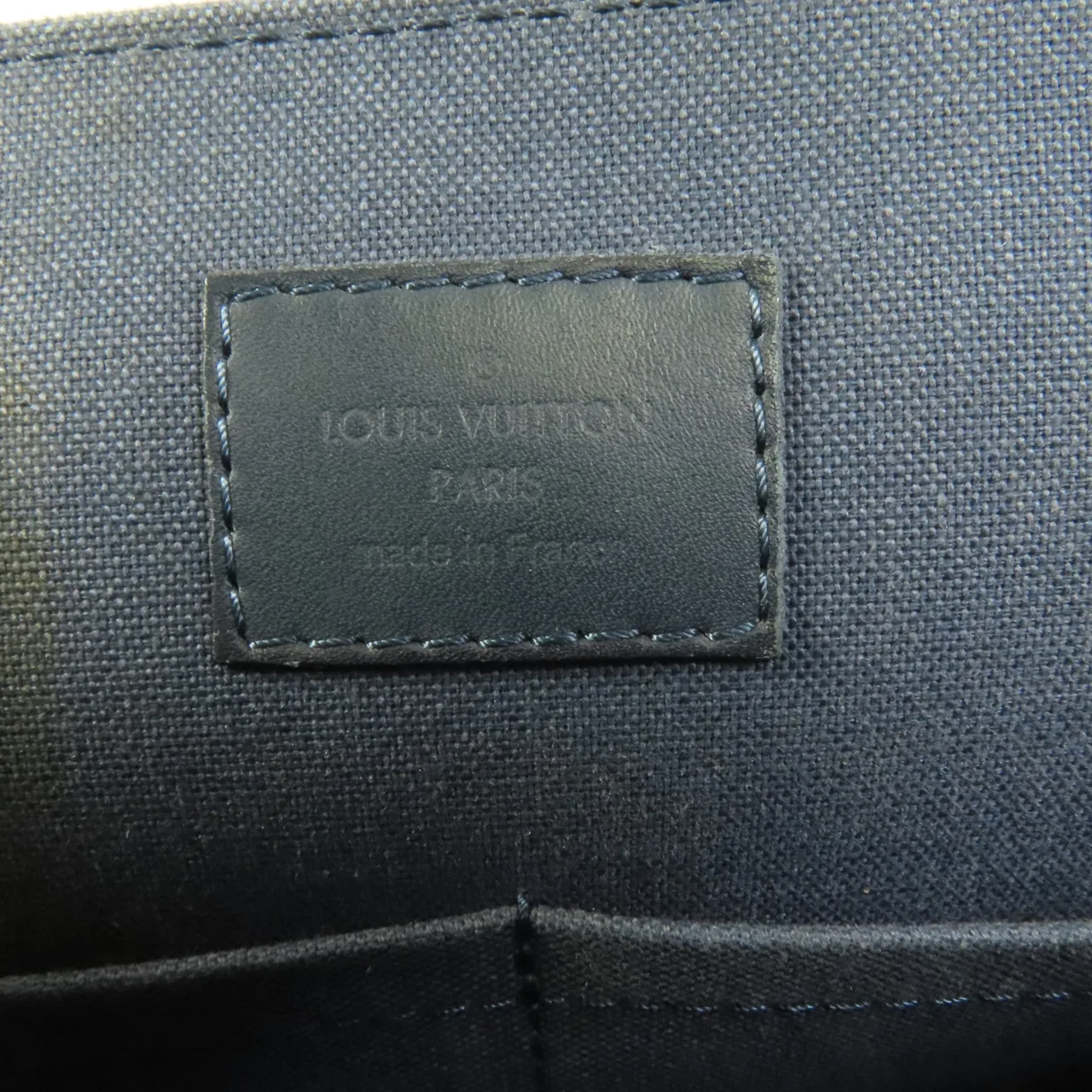 LOUIS VUITTON N41285 肩背包 牛皮 綠色 / Blue 牛皮 中古品B - 縮圖 10