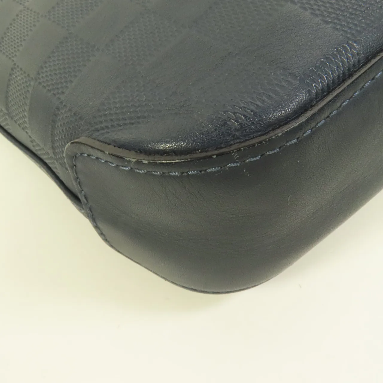 LOUIS VUITTON N41285 肩背包 牛皮 綠色 / Blue 牛皮 中古品B - 縮圖 12