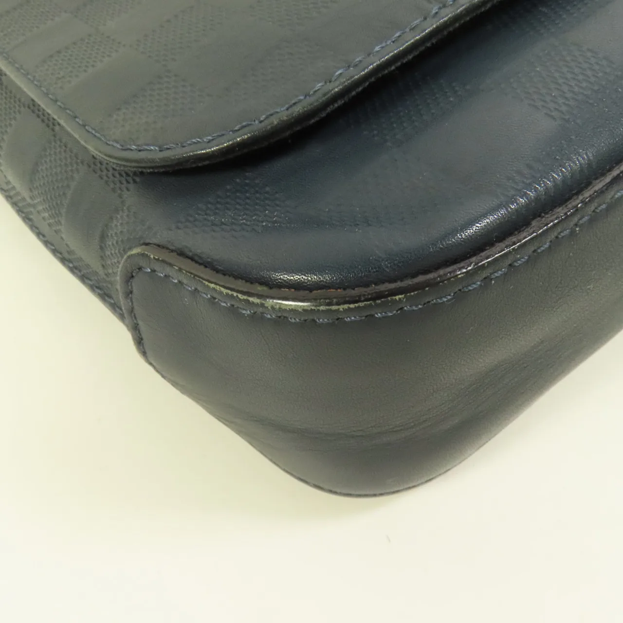 LOUIS VUITTON N41285 肩背包 牛皮 綠色 / Blue 牛皮 中古品B - 縮圖 13