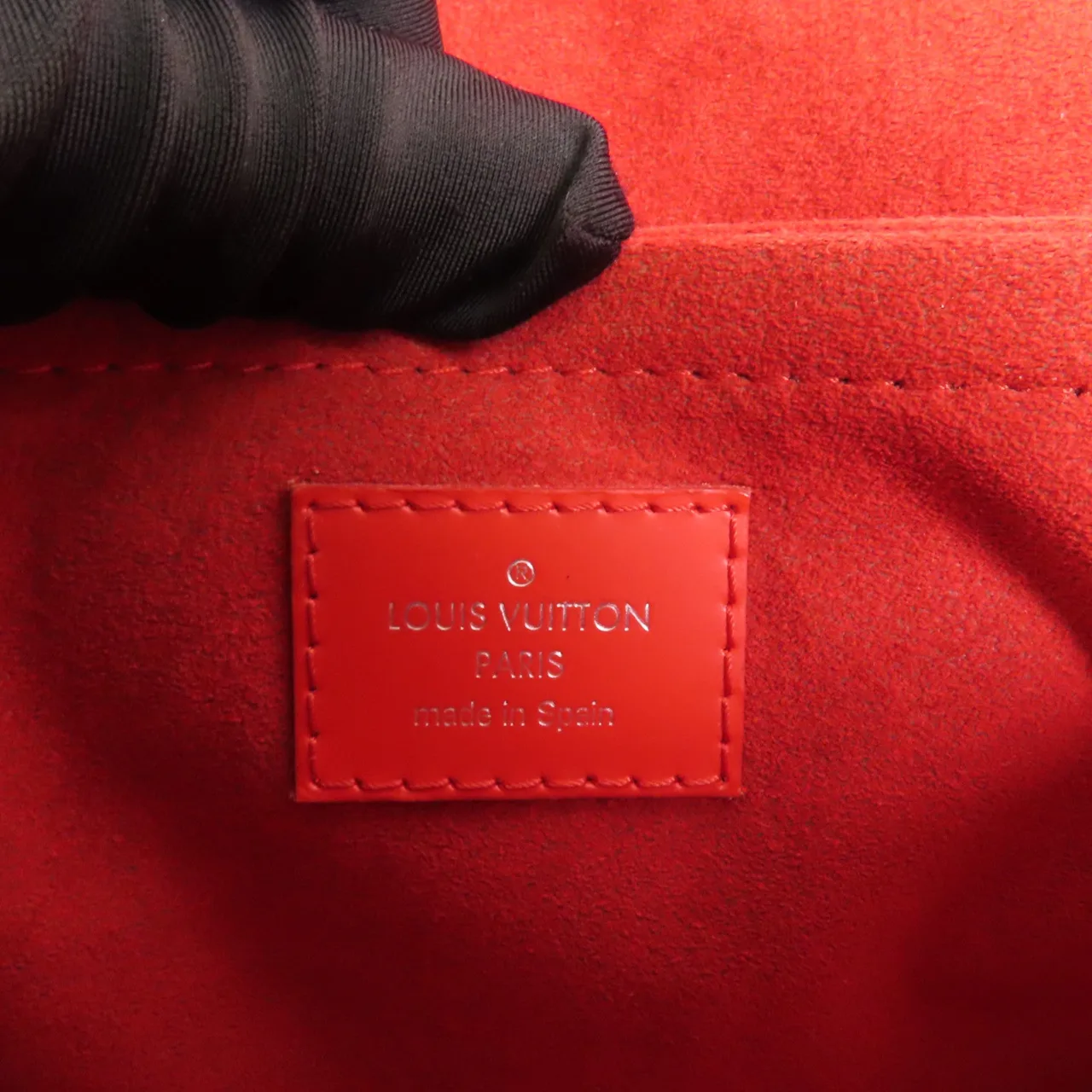 LOUIS VUITTON Saint Michel M44031 Shoulder Bag Coated Canvas 棕色 / 紅色 / Red Coated Canvas Rank A - Thumbnail 8