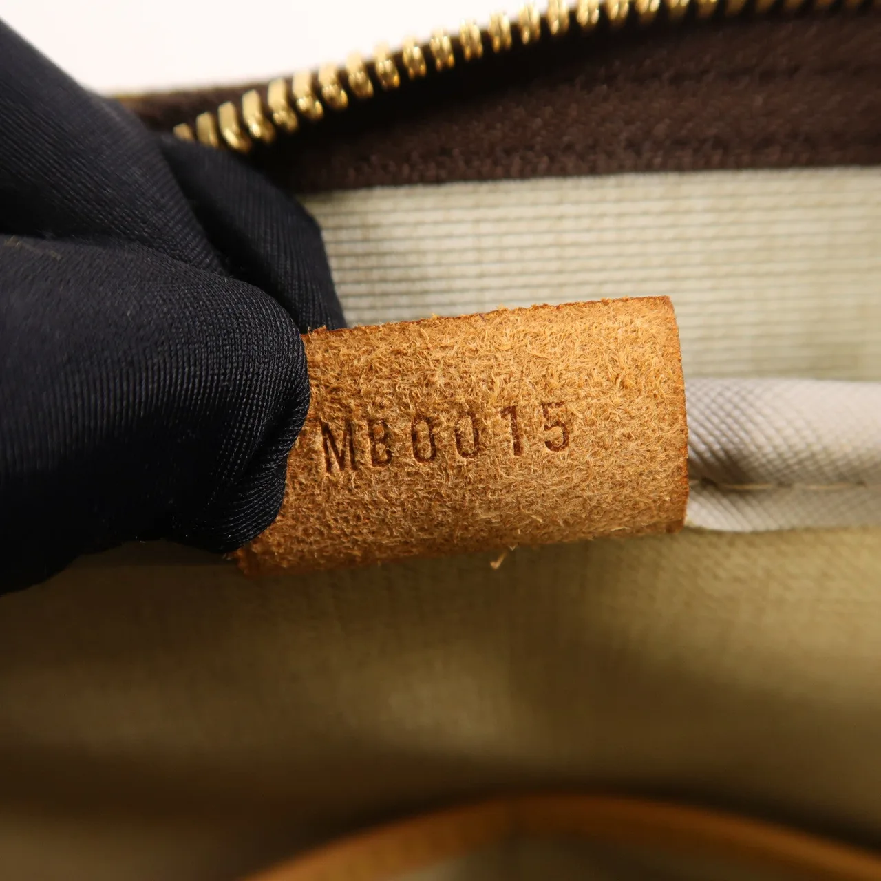 LOUIS VUITTON Deauville M47270 Handbag Coated Canvas 棕色 / Brown Coated Canvas Rank A - Thumbnail 7