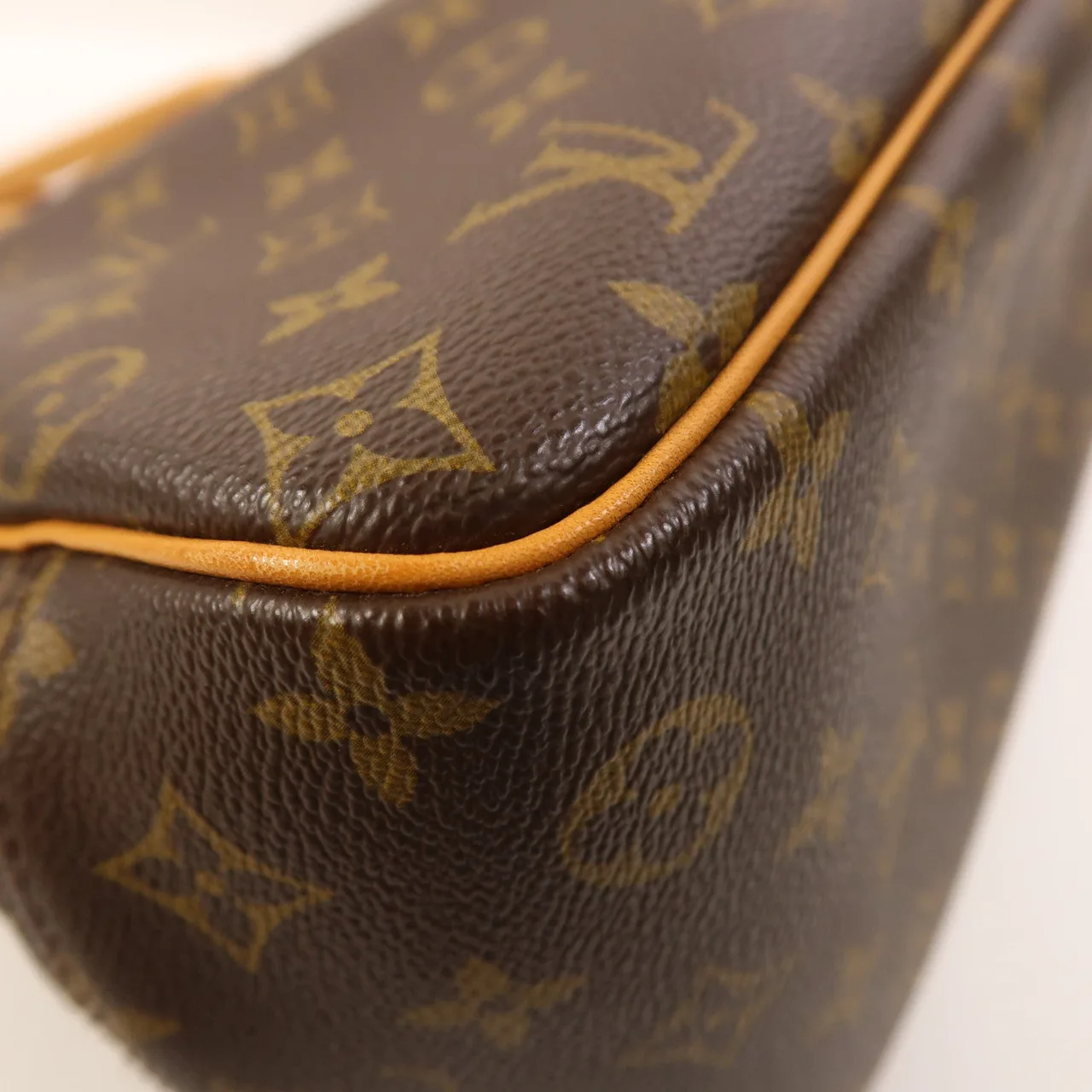 LOUIS VUITTON Deauville M47270 Handbag Coated Canvas 棕色 / Brown Coated Canvas Rank A - Thumbnail 13