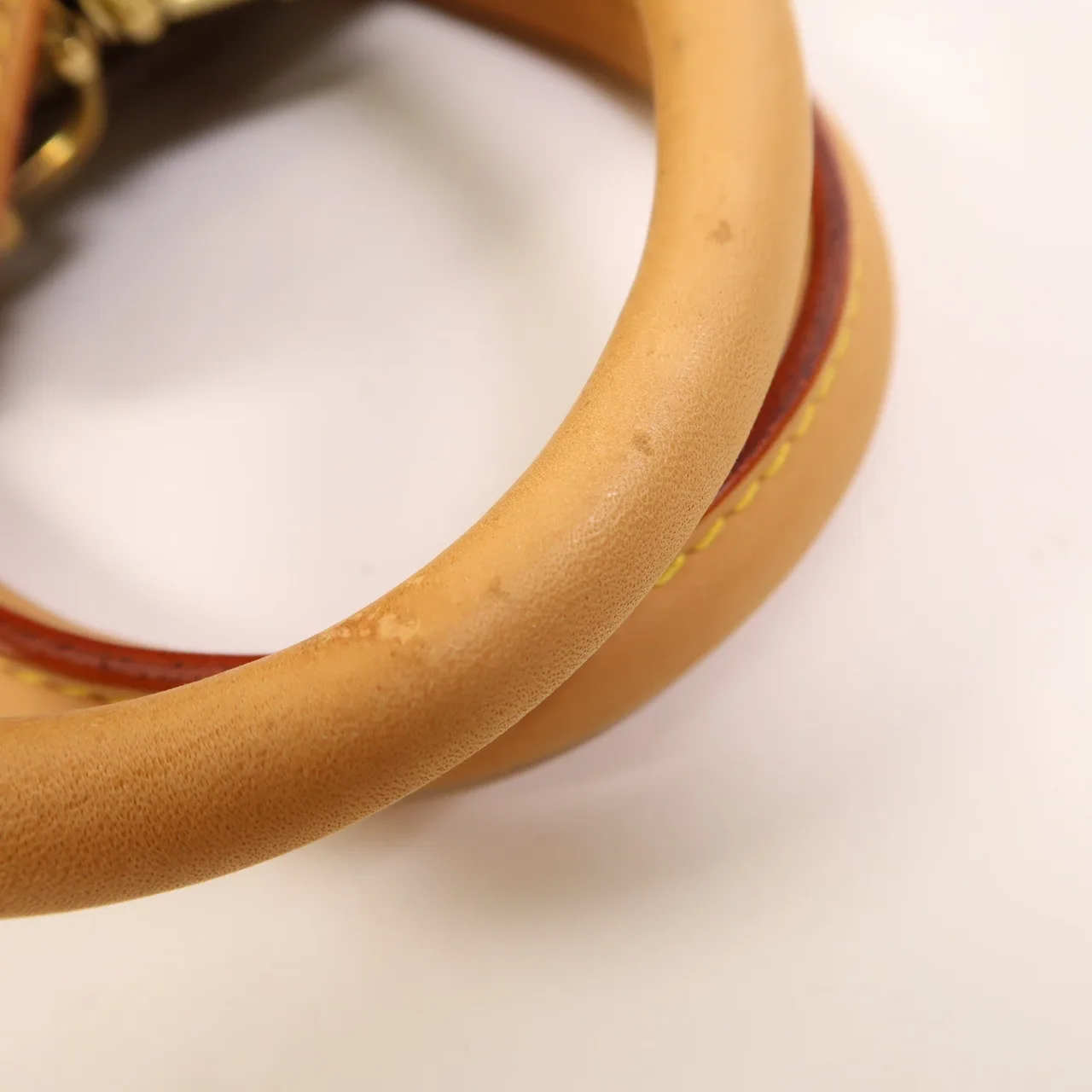 LOUIS VUITTON Deauville M47270 Handbag Coated Canvas 棕色 / Brown Coated Canvas Rank A - Thumbnail 14