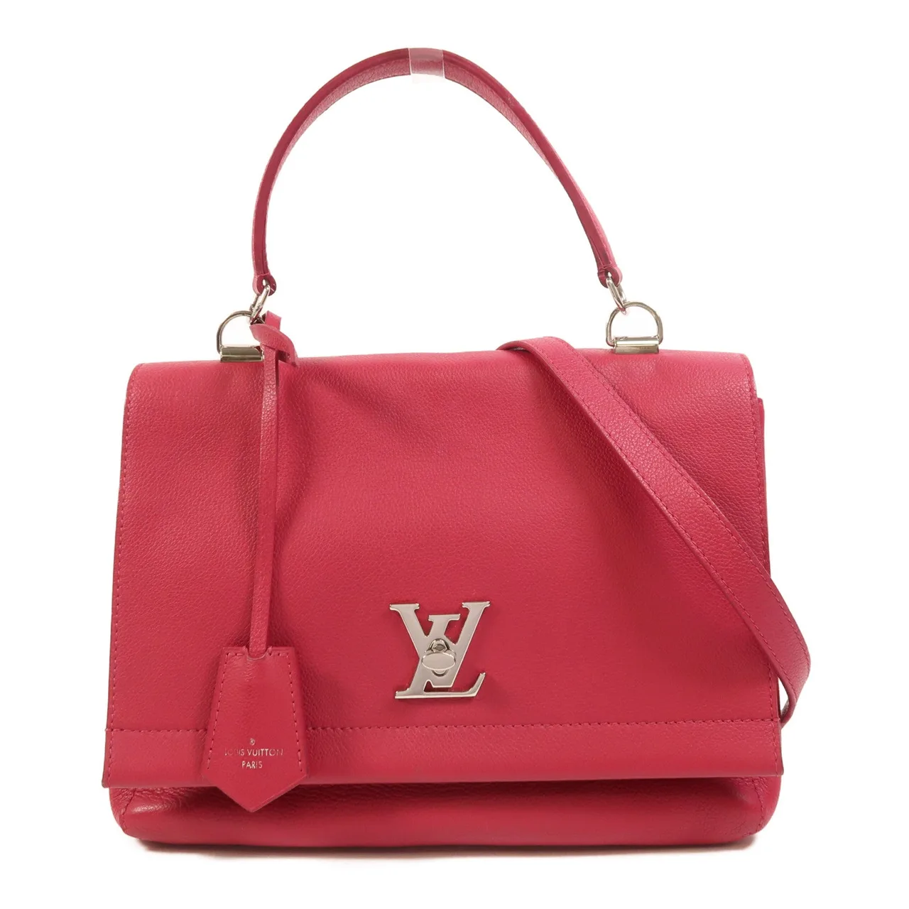 LOUIS VUITTON Lock Me M50249 2-Way Bag Calfskin 粉色 / Pink