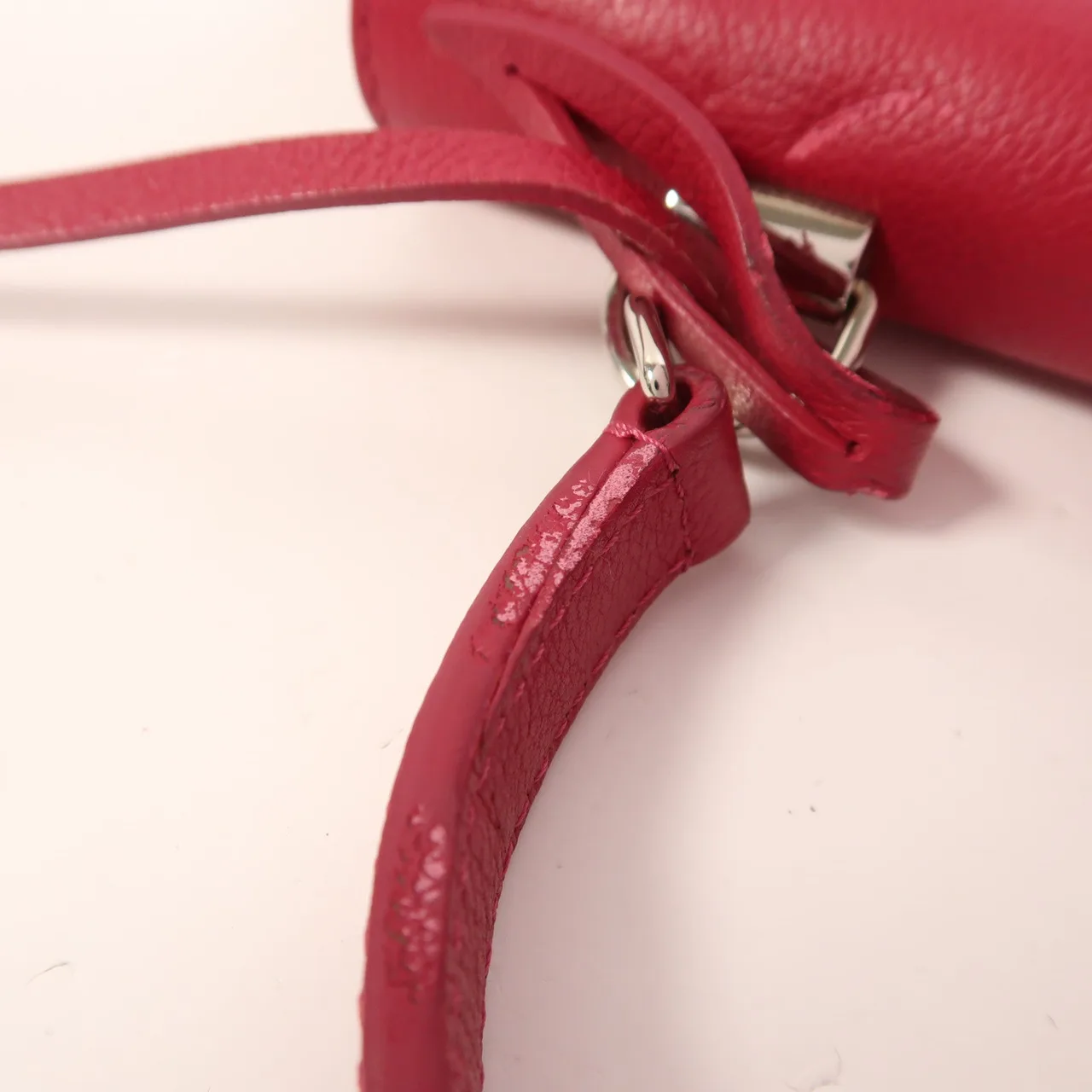 LOUIS VUITTON Lock Me M50249 2-Way Bag Calfskin 粉色 / Pink Calfskin Rank B - Thumbnail 17