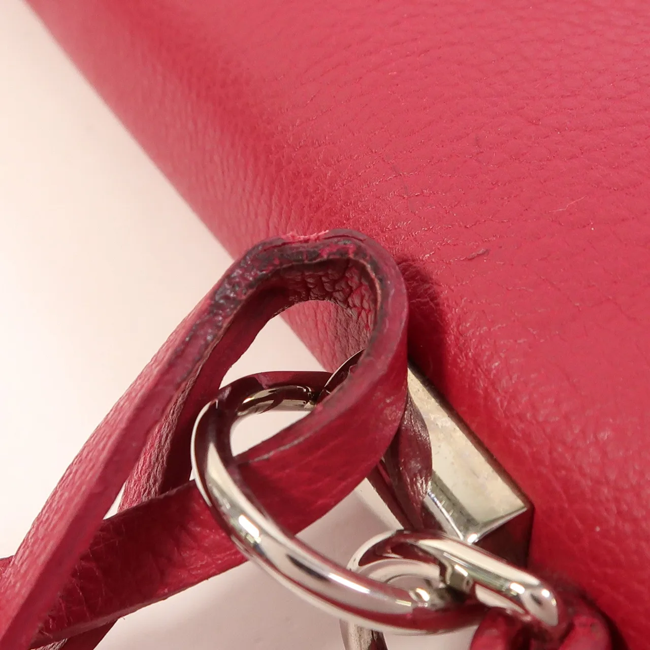 LOUIS VUITTON Lock Me M50249 2-Way Bag Calfskin 粉色 / Pink Calfskin Rank B - Thumbnail 23