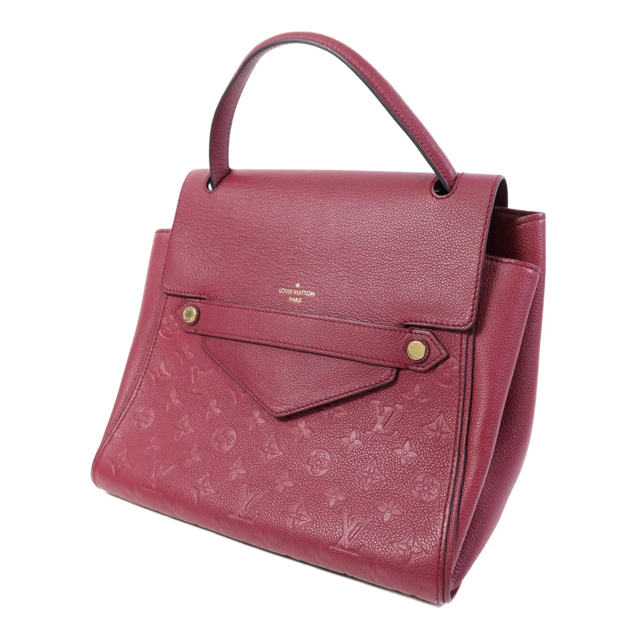 LOUIS VUITTON M50438 Handbag Calfskin 紅色 / Red Calfskin Rank B - Thumbnail 3