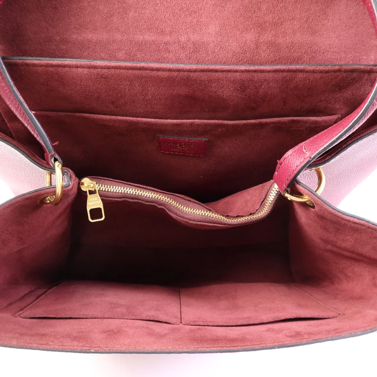 LOUIS VUITTON M50438 Handbag Calfskin 紅色 / Red Calfskin Rank B - Thumbnail 5