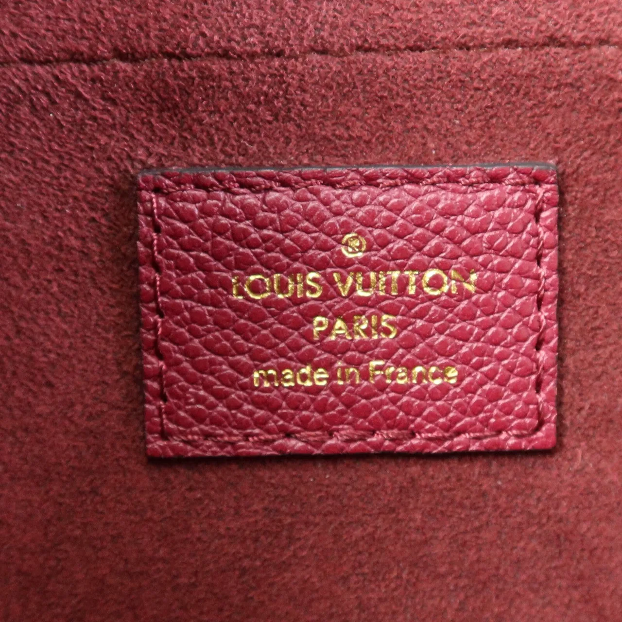 LOUIS VUITTON M50438 Handbag Calfskin 紅色 / Red Calfskin Rank B - Thumbnail 6