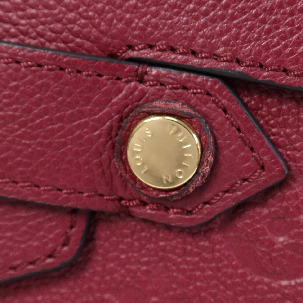 LOUIS VUITTON M50438 Handbag Calfskin 紅色 / Red Calfskin Rank B - Thumbnail 7