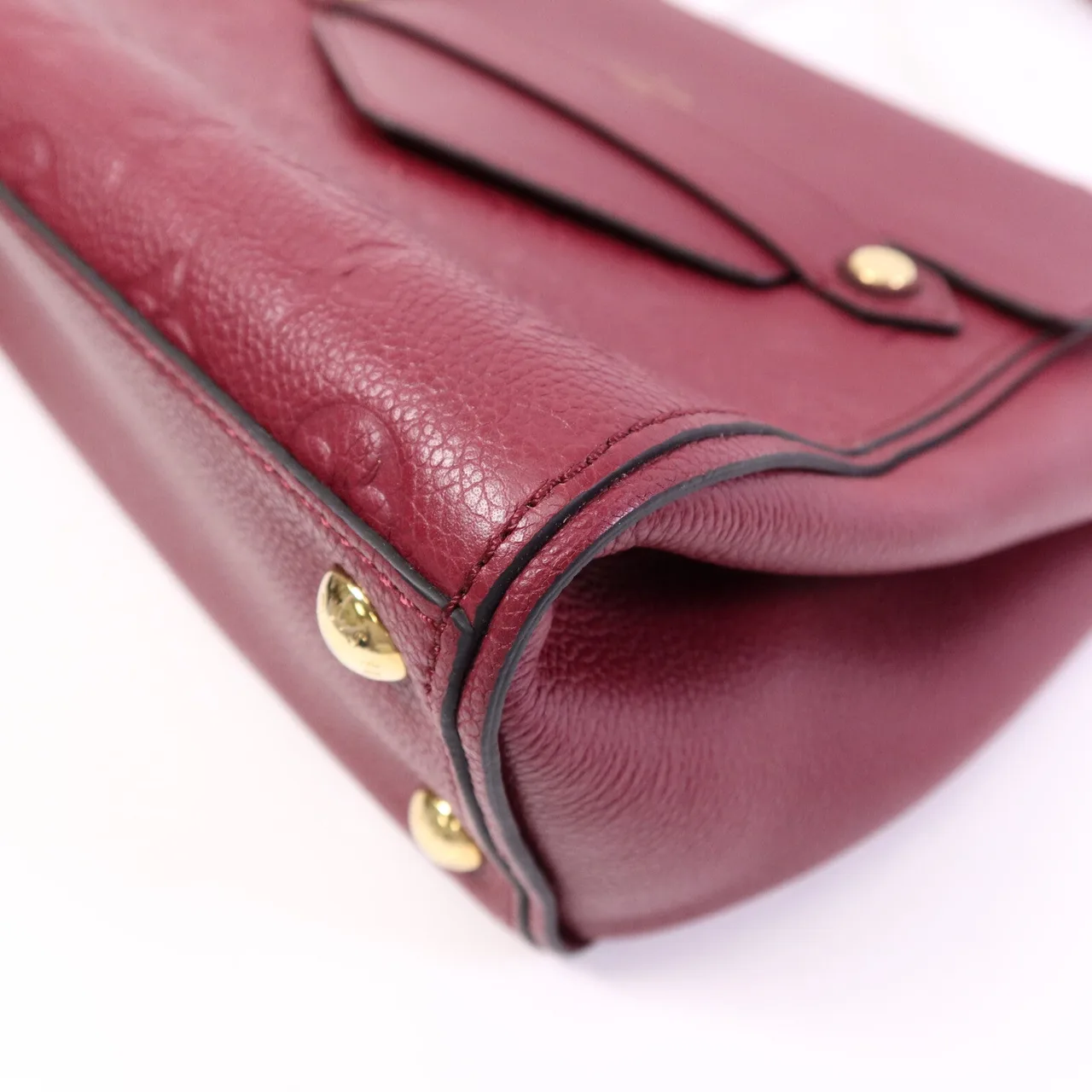 LOUIS VUITTON M50438 Handbag Calfskin 紅色 / Red Calfskin Rank B - Thumbnail 10