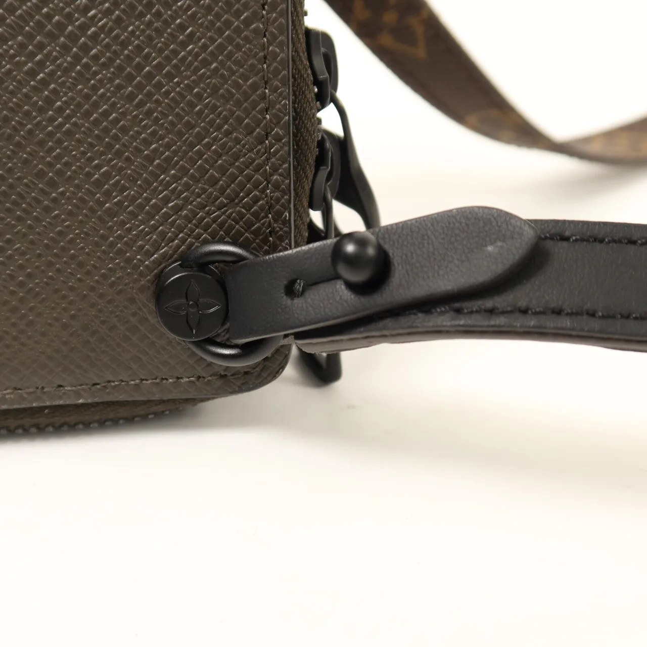 LOUIS VUITTON M30581 Shoulder Bag Coated Canvas 綠色 / 棕色 Coated Canvas Rank A - Thumbnail 10