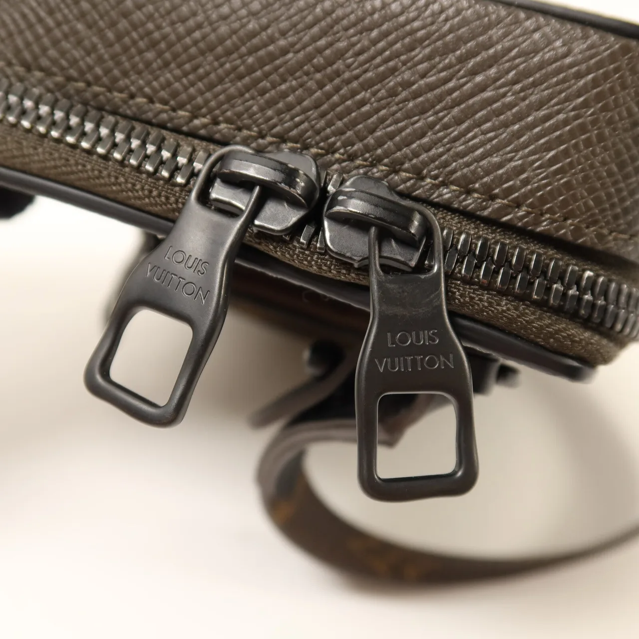 LOUIS VUITTON M30581 Shoulder Bag Coated Canvas 綠色 / 棕色 Coated Canvas Rank A - Thumbnail 11