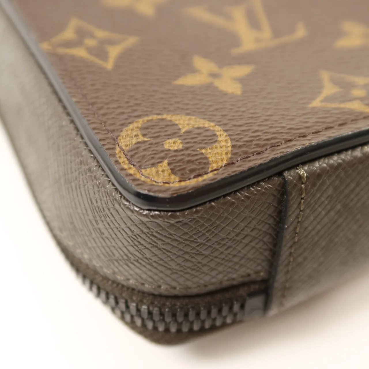 LOUIS VUITTON M30581 Shoulder Bag Coated Canvas 綠色 / 棕色 Coated Canvas Rank A - Thumbnail 12