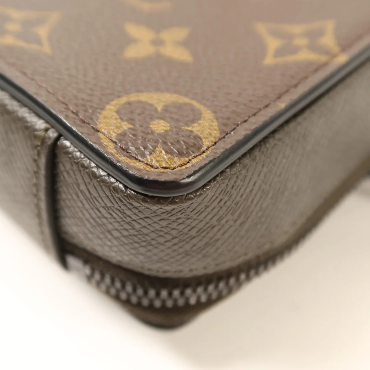 LOUIS VUITTON M30581 Shoulder Bag Coated Canvas 綠色 / 棕色 Coated Canvas Rank A - Thumbnail 13