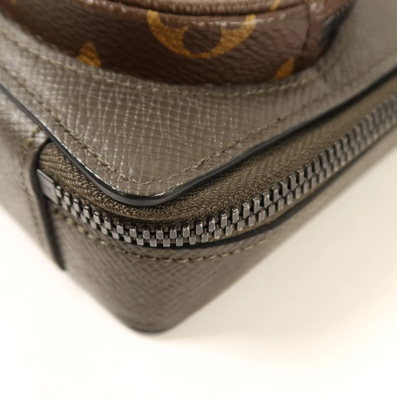 LOUIS VUITTON M30581 Shoulder Bag Coated Canvas 綠色 / 棕色 Coated Canvas Rank A - Thumbnail 15
