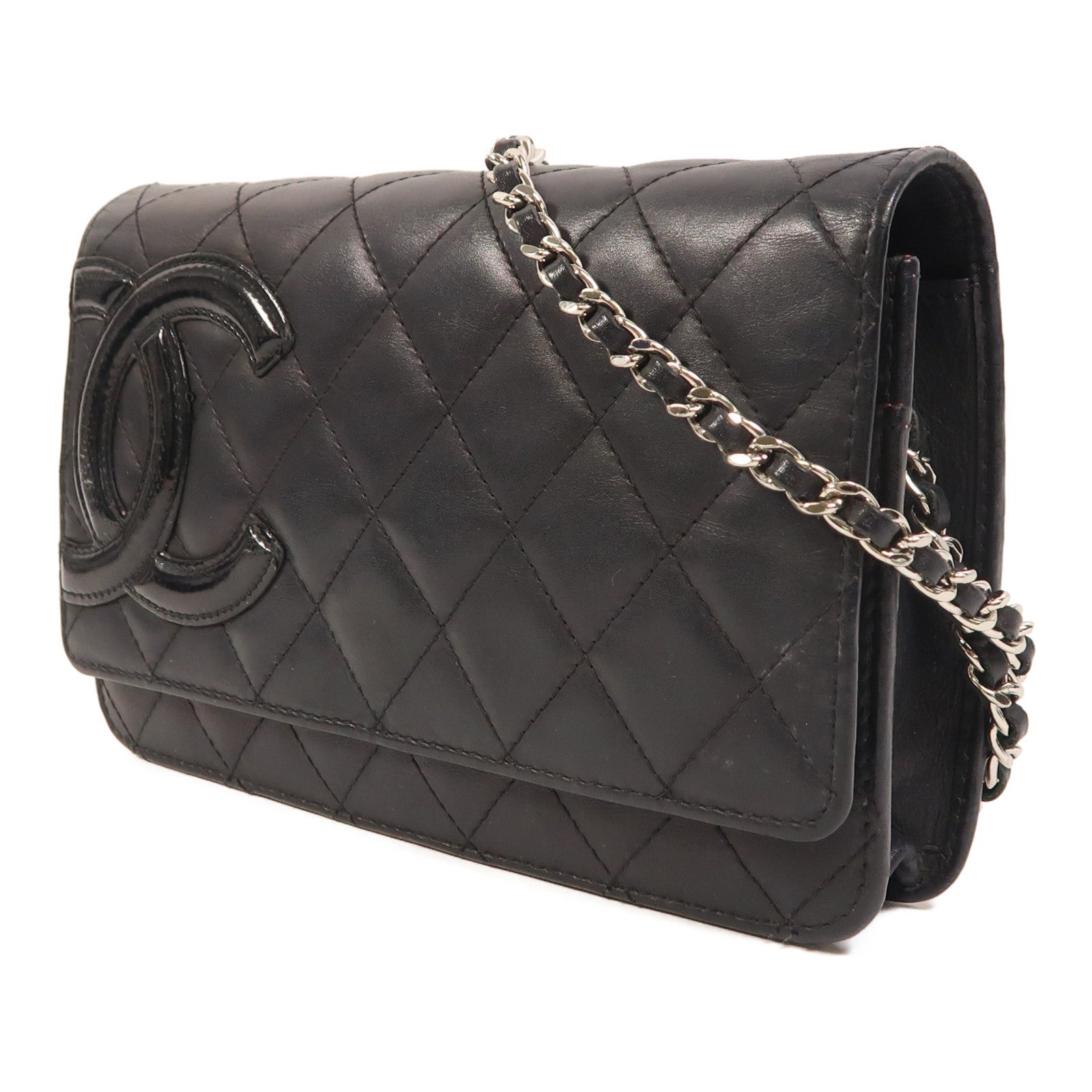 LOUIS VUITTON WOC Shoulder Bag Lambskin 3
