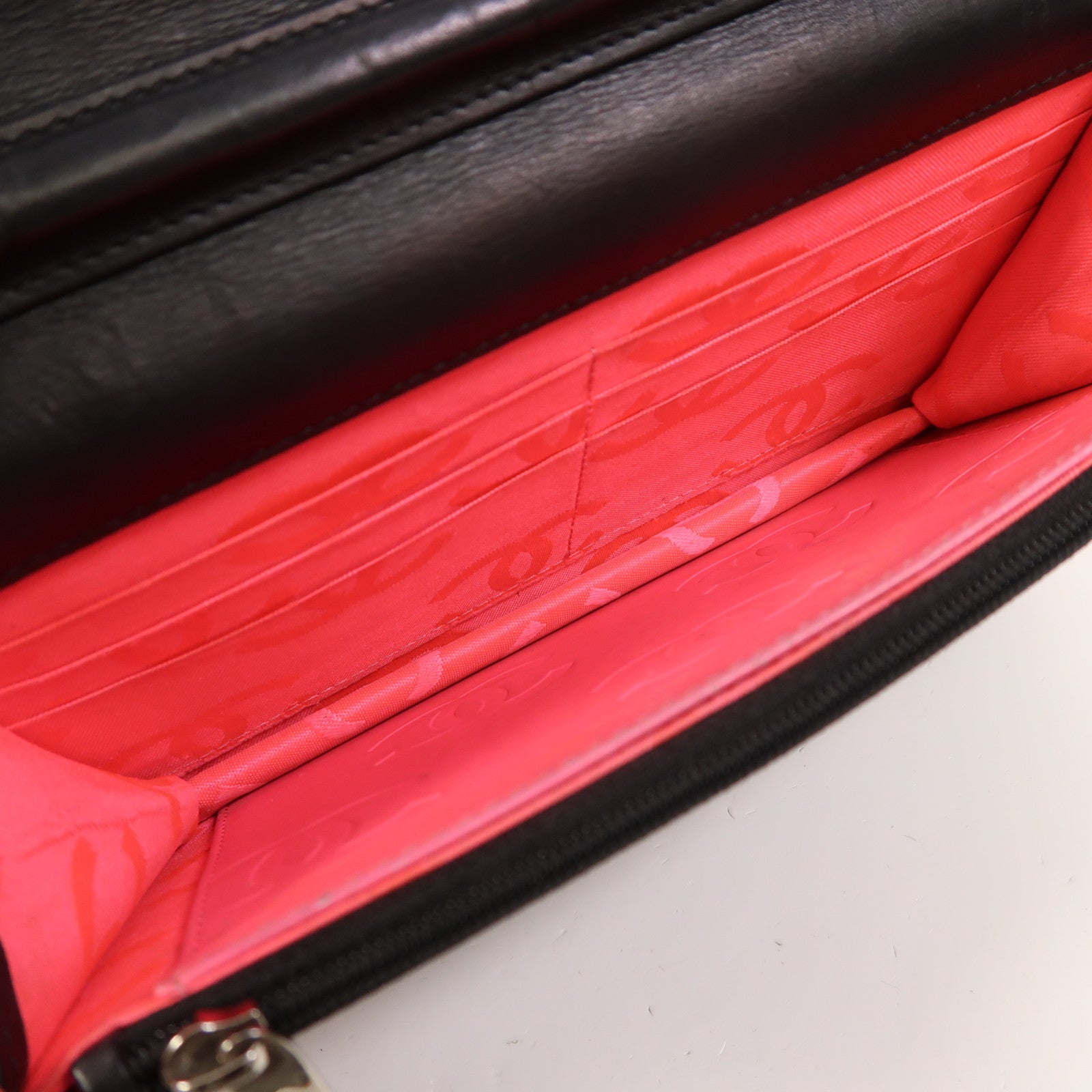 LOUIS VUITTON WOC Shoulder Bag Lambskin 5