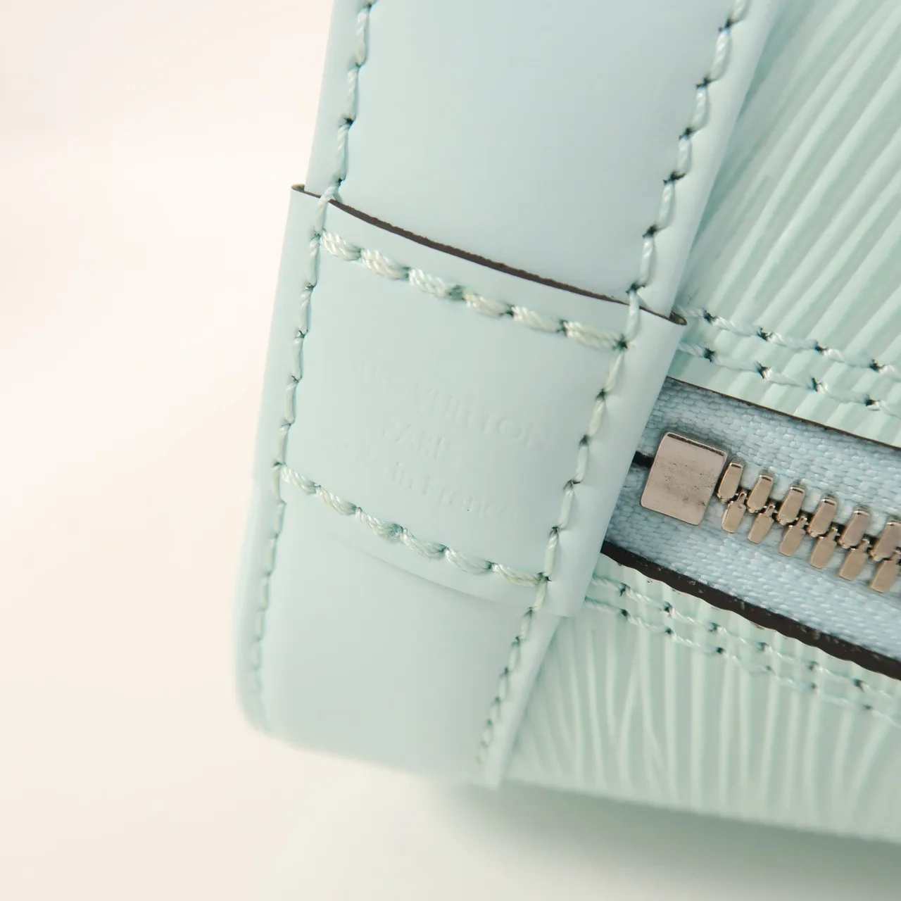 LOUIS VUITTON Alma M56206 2-Way Bag Leather 藍色 / Blue Leather Rank A - Thumbnail 6