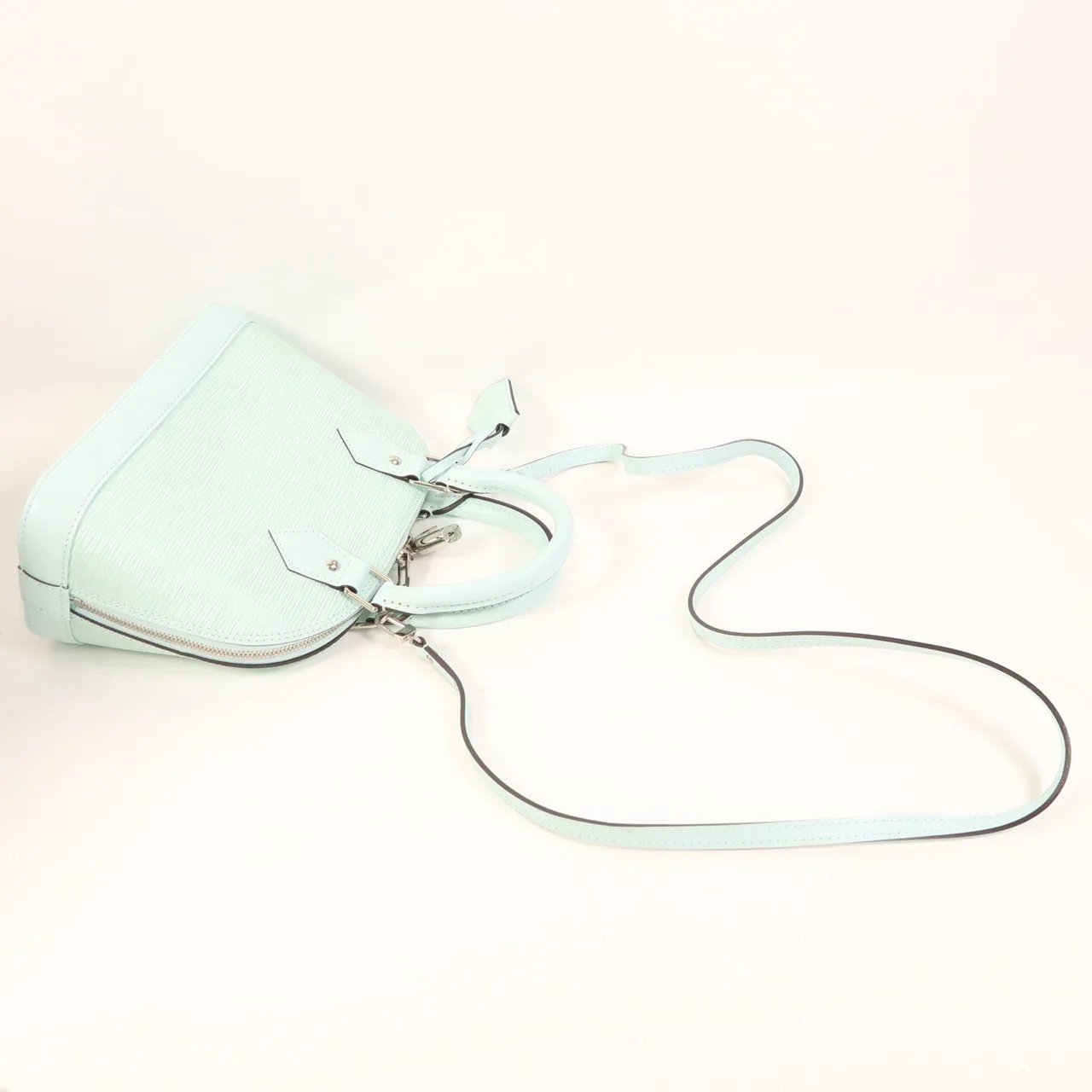 LOUIS VUITTON Alma M56206 2-Way Bag Leather 藍色 / Blue Leather Rank A - Thumbnail 8