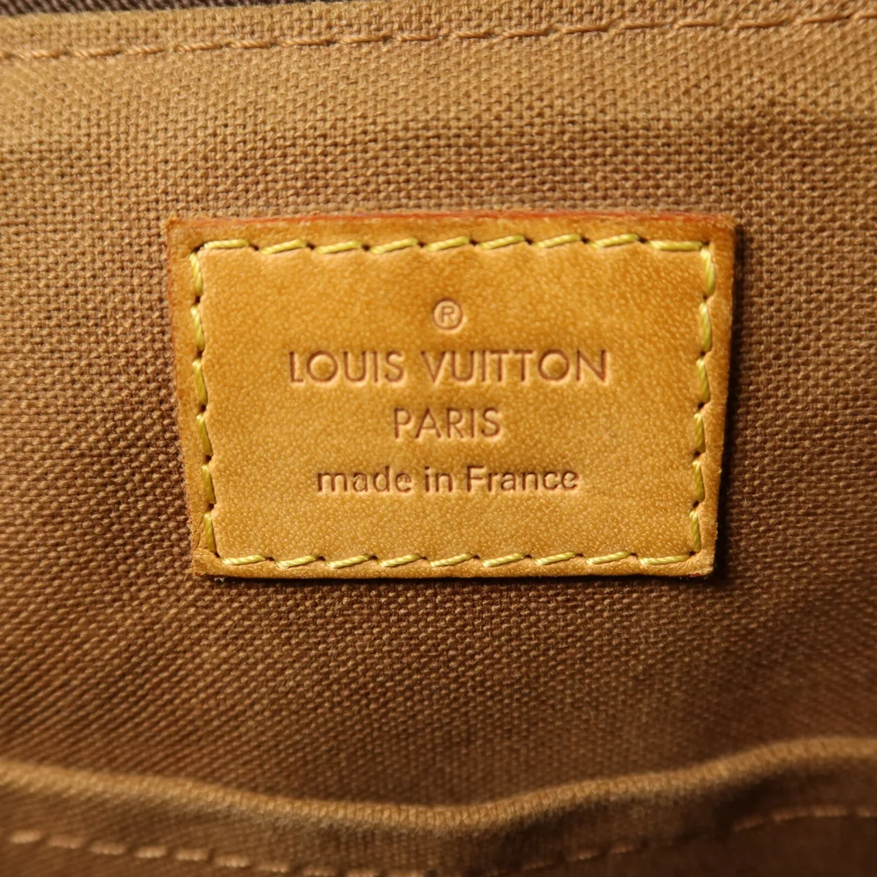 LOUIS VUITTON Palermo M40145 2-Way Bag Coated Canvas 棕色 / Brown Coated Canvas Rank B - Thumbnail 6