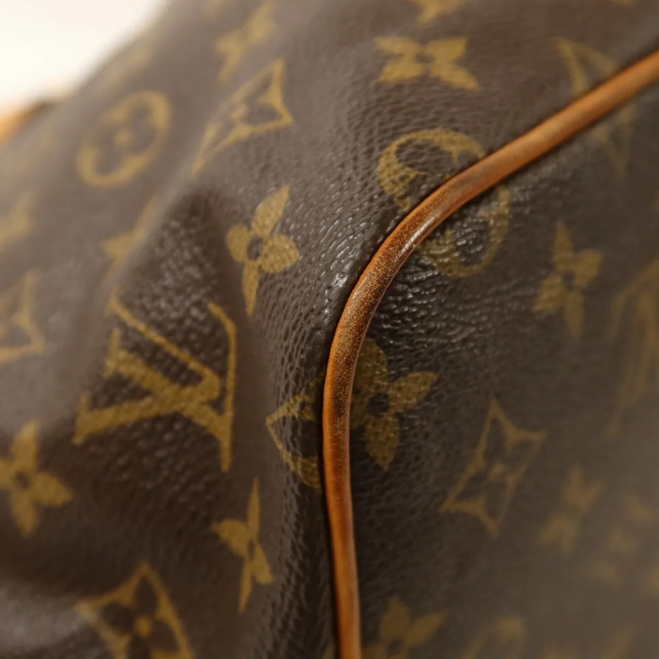 LOUIS VUITTON Palermo M40145 2-Way Bag Coated Canvas 棕色 / Brown Coated Canvas Rank B - Thumbnail 10