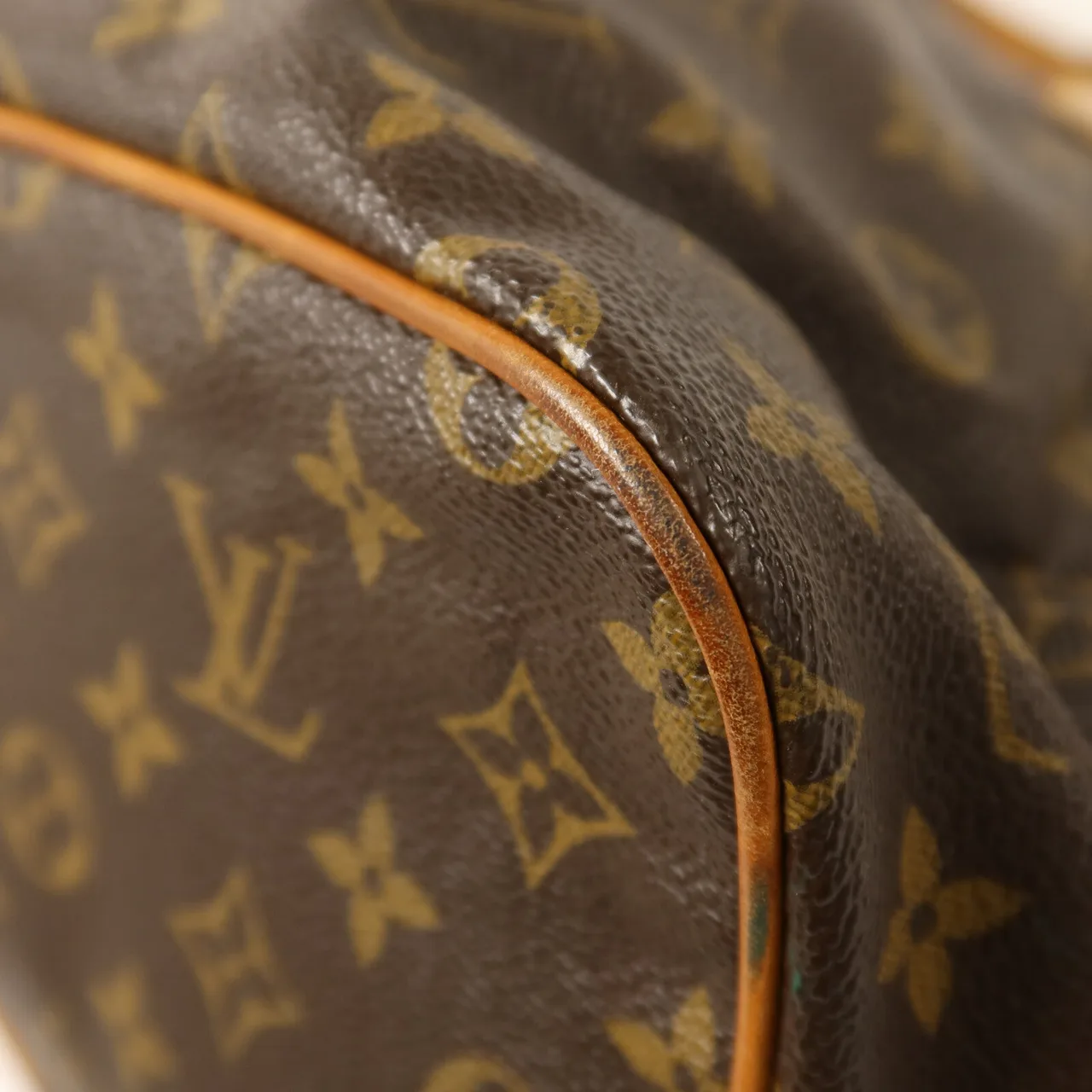 LOUIS VUITTON Palermo M40145 2-Way Bag Coated Canvas 棕色 / Brown Coated Canvas Rank B - Thumbnail 13