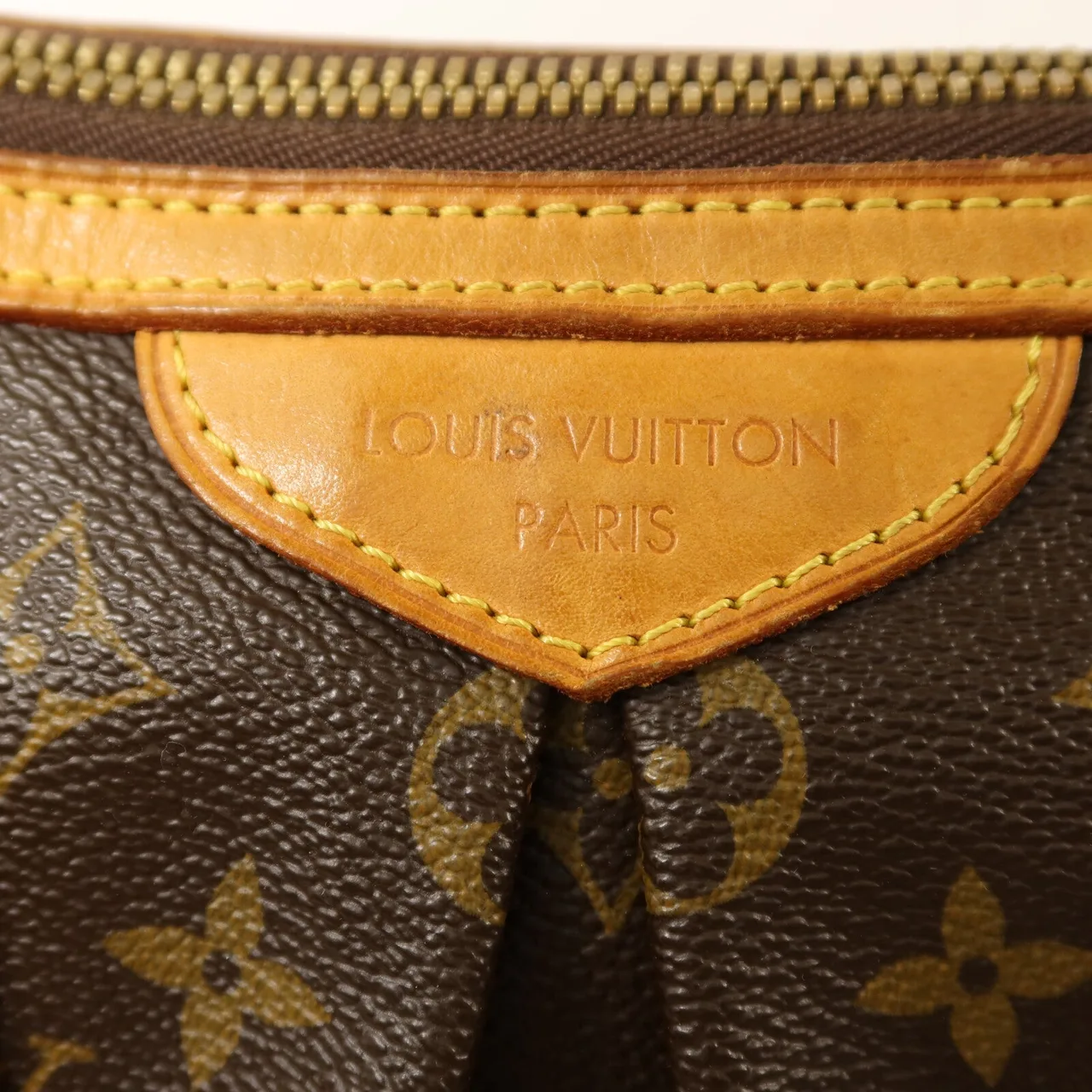 LOUIS VUITTON Palermo M40145 2-Way Bag Coated Canvas 棕色 / Brown Coated Canvas Rank B - Thumbnail 14