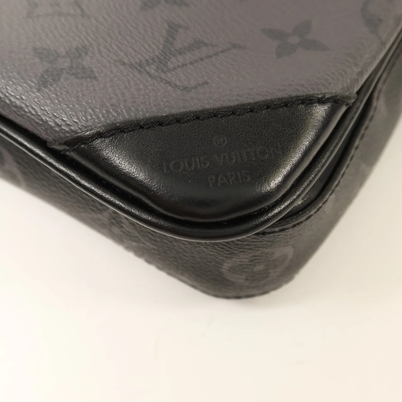 LOUIS VUITTON M69443 Shoulder Bag Coated Canvas 黑色 / 灰色 / Black Coated Canvas Rank B - Thumbnail 10