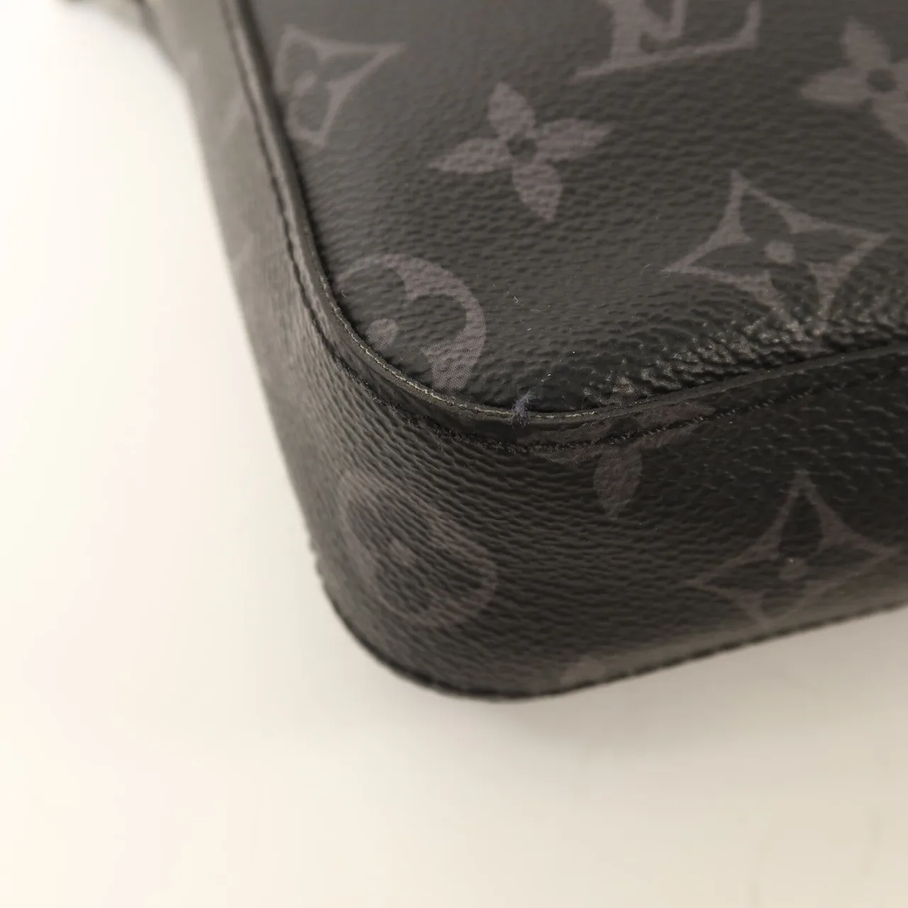 LOUIS VUITTON M69443 Shoulder Bag Coated Canvas 黑色 / 灰色 / Black Coated Canvas Rank B - Thumbnail 11