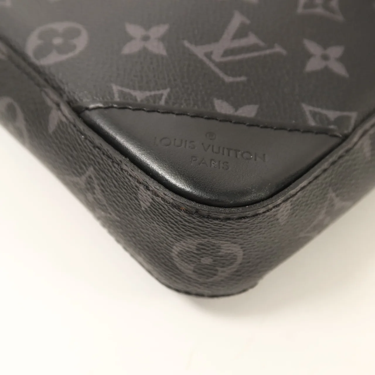 LOUIS VUITTON M69443 Shoulder Bag Coated Canvas 黑色 / 灰色 / Black Coated Canvas Rank B - Thumbnail 12