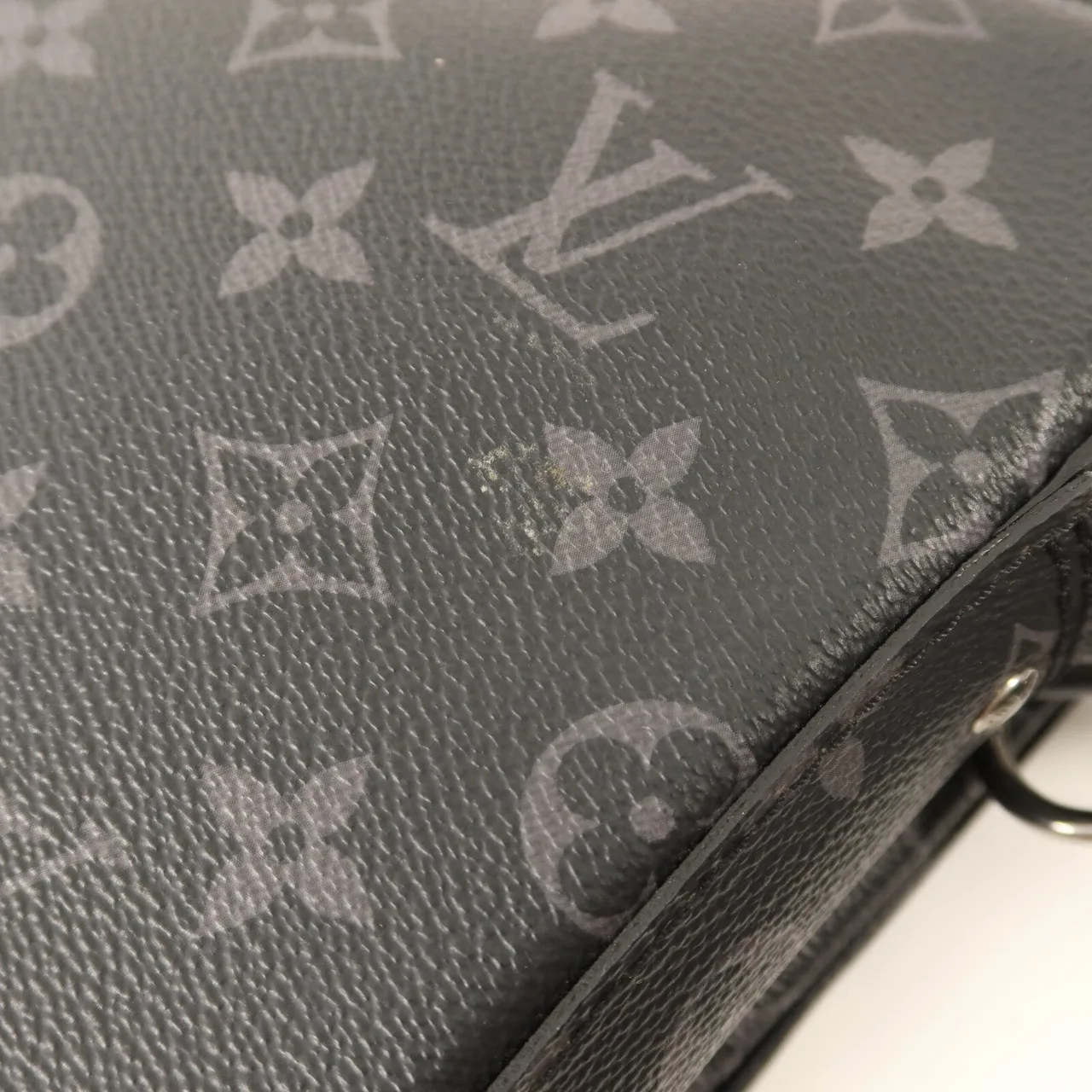 LOUIS VUITTON M69443 Shoulder Bag Coated Canvas 黑色 / 灰色 / Black Coated Canvas Rank B - Thumbnail 16