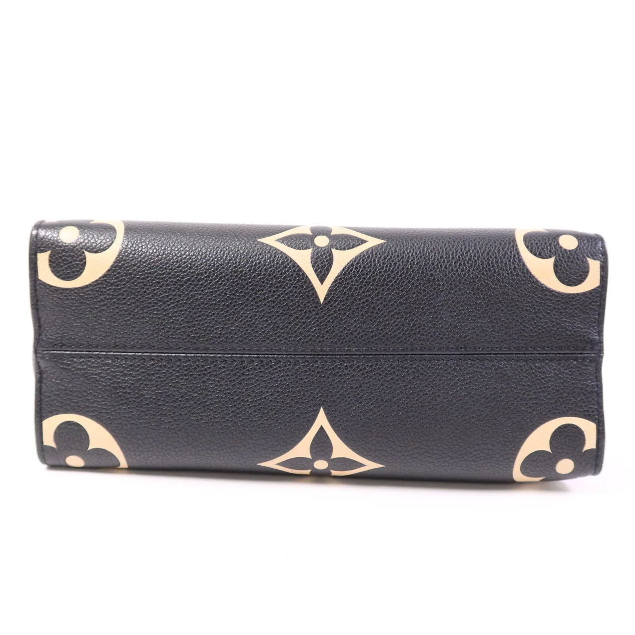 LOUIS VUITTON OnTheGo M45659 2-Way Bag Calfskin 黑色 / 米色 / Black Calfskin Rank B - Thumbnail 4