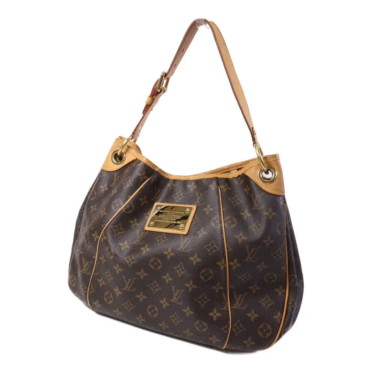 LOUIS VUITTON Galliera M56382 Shoulder Bag Coated Canvas 棕色 / Brown Coated Canvas Rank B - Thumbnail 3