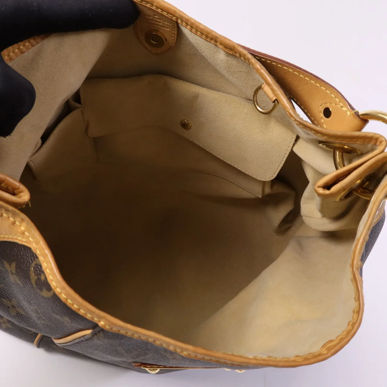 LOUIS VUITTON Galliera M56382 Shoulder Bag Coated Canvas 棕色 / Brown Coated Canvas Rank B - Thumbnail 5