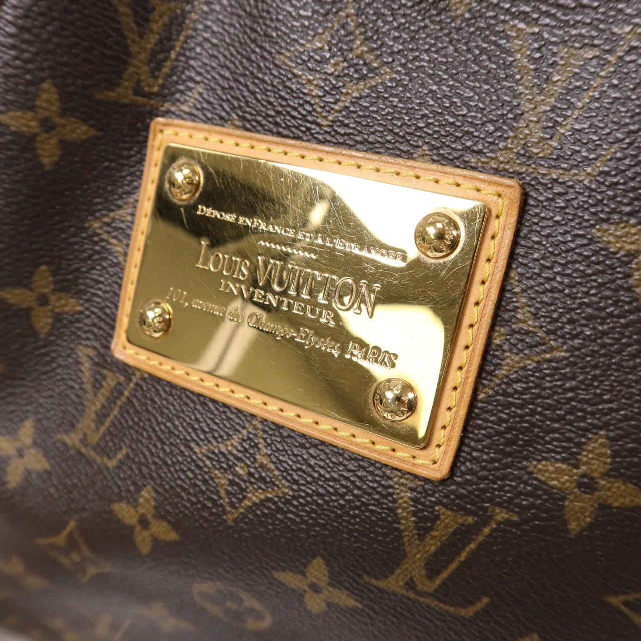 LOUIS VUITTON Galliera M56382 Shoulder Bag Coated Canvas 棕色 / Brown Coated Canvas Rank B - Thumbnail 7