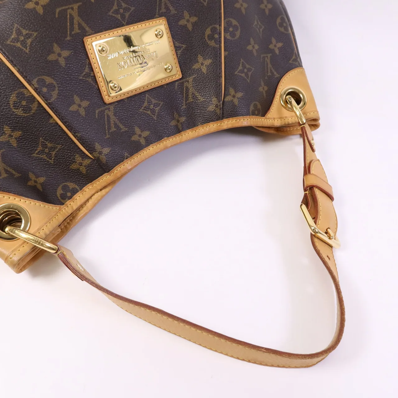 LOUIS VUITTON Galliera M56382 Shoulder Bag Coated Canvas 棕色 / Brown Coated Canvas Rank B - Thumbnail 10
